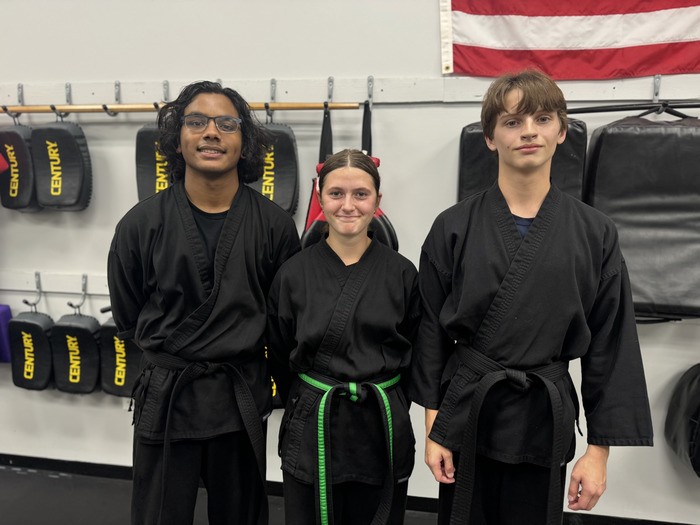 Teens and parents training together